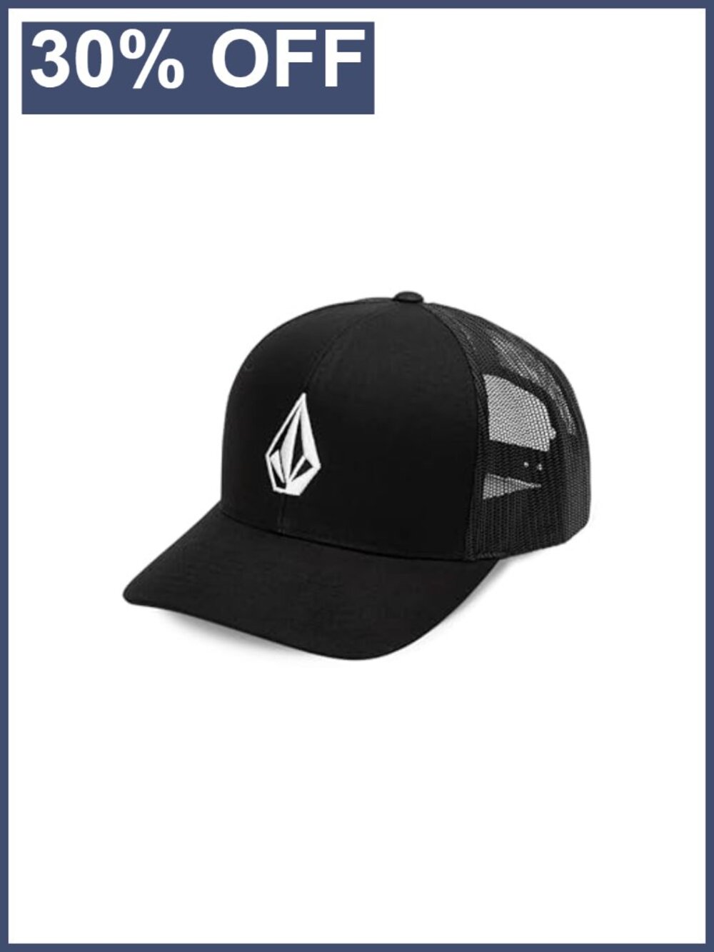 Volcom Cheese Trucker Hat 6-Panel Mesh Back Snapback Cap